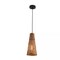 Retro Pendant Lamp Bamboo Woven Ratta Rural Chandelier Light Decor Ceiling Lamp